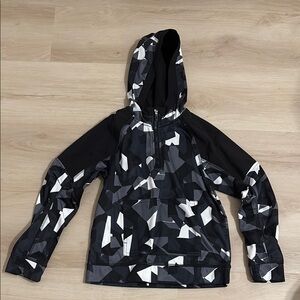 Athletic Works Black and White Hoodie